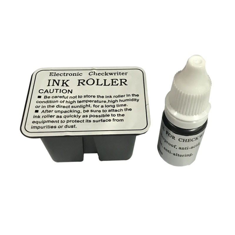惠朗HL2006 2008支票机专用墨盒准星 普霖支票打印机墨轮色带墨水