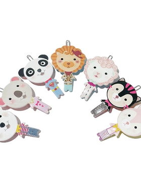 韩饰AZ饰品发饰雅致镶钻可爱卡通小动物图案边卡扣卡BQ1817