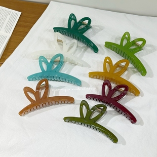 韩国进口AZNAVOUR甜美可爱兔耳朵造型大发量抓夹后脑勺发抓