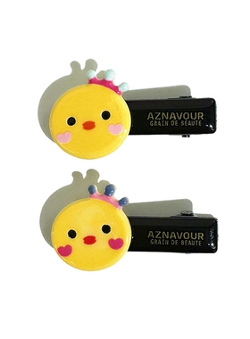 韩饰AZ饰品头饰雅致镶钻可爱皇冠小鸡鸭嘴夹女YZJ0862