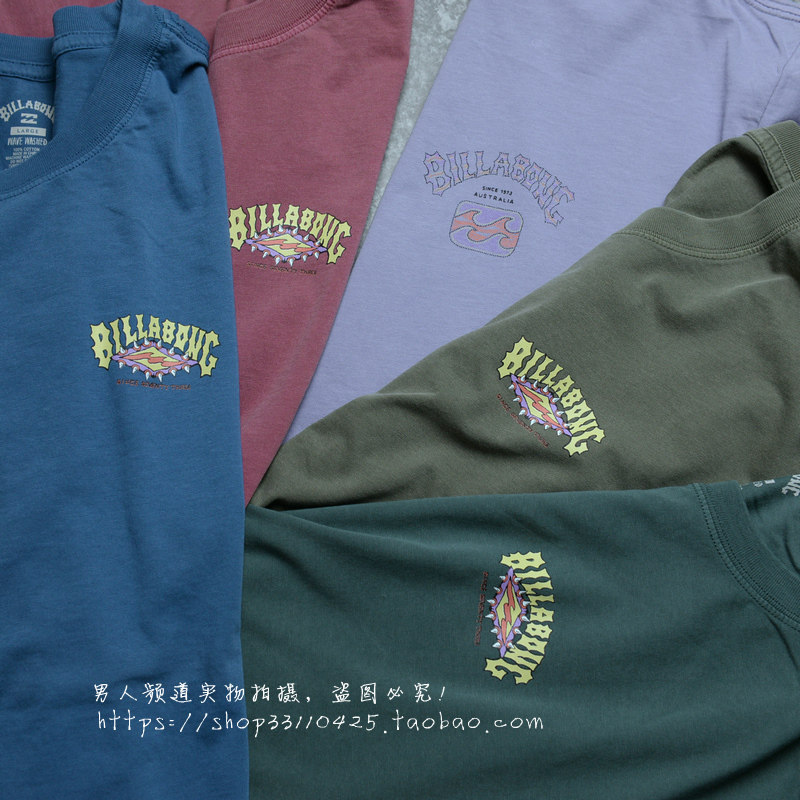 出口澳洲复古印花男士短袖T恤