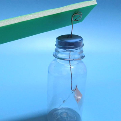 DIY自制静电验电器静电计摩擦起电荷检验器儿童科学物理电学实验