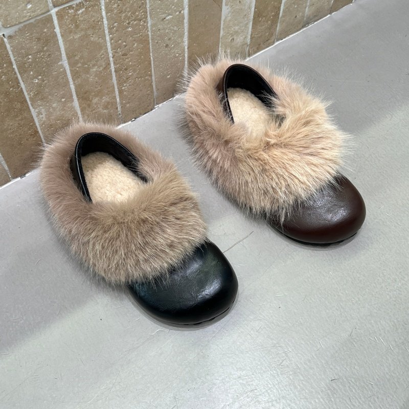十三行女鞋实拍毛绒保暖勃肯单鞋女英伦学院风范不累脚软垫毛毛鞋,女鞋,穆勒鞋,淘宝优惠券,粉丝福利购,淘宝优惠卷
