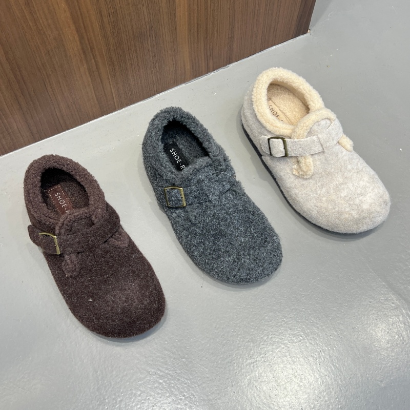 十三行女鞋实拍加绒