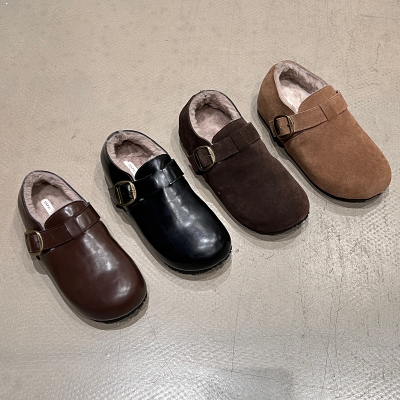 十三行女鞋实拍加绒