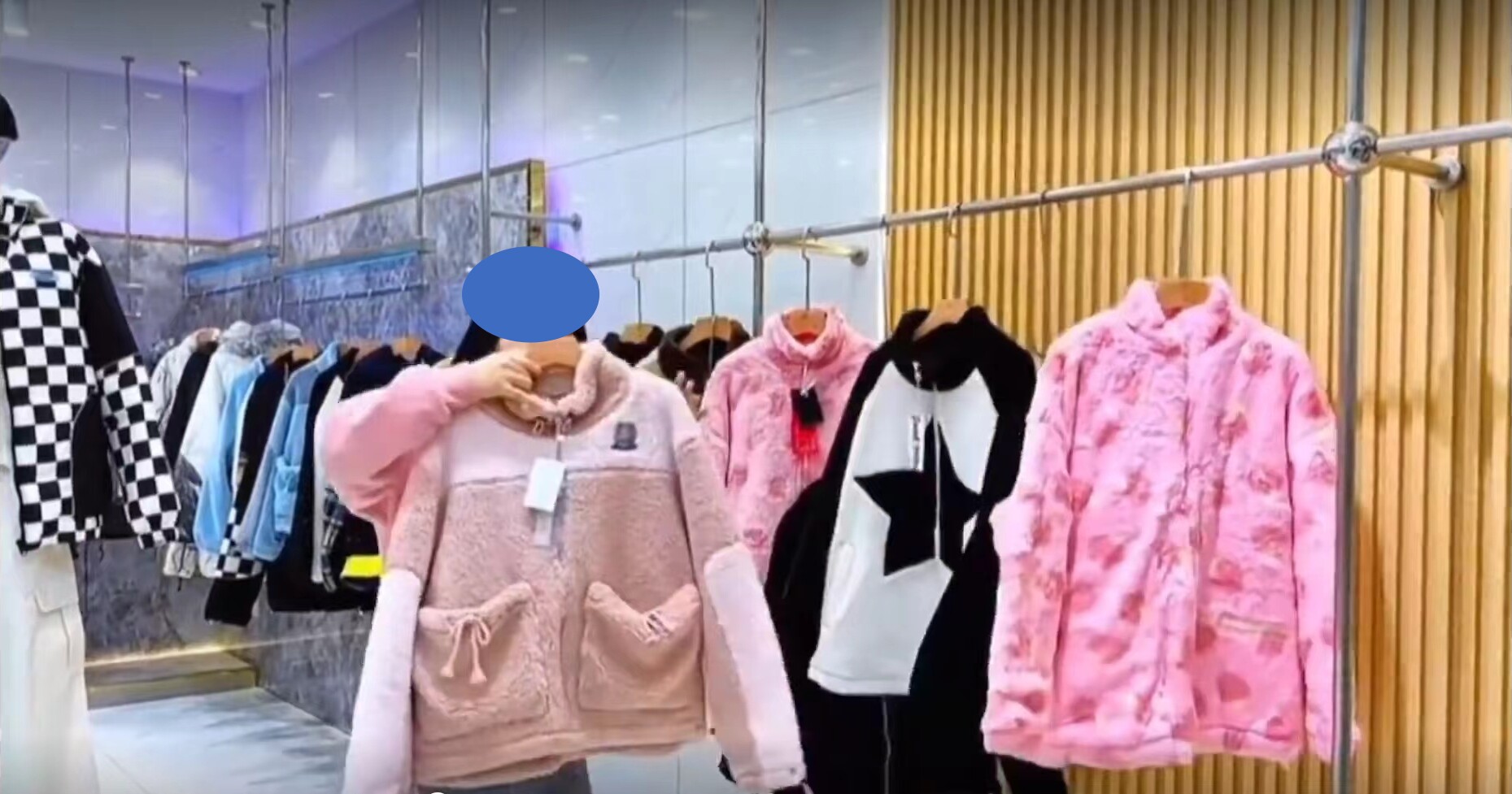 国潮牌羊羔绒外套男女原创嘻哈情侣宽松女棉衣男生女生棉袄男棉服