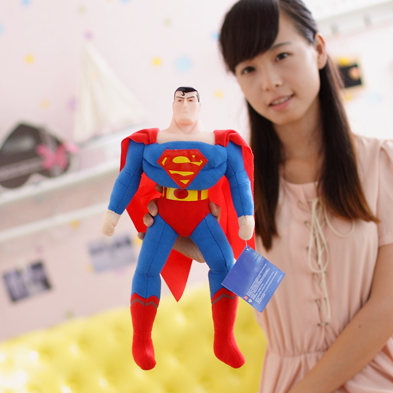 蜘蛛侠超人公仔毛绒玩具美国队长复仇者联盟玩偶娃娃儿童生日礼物