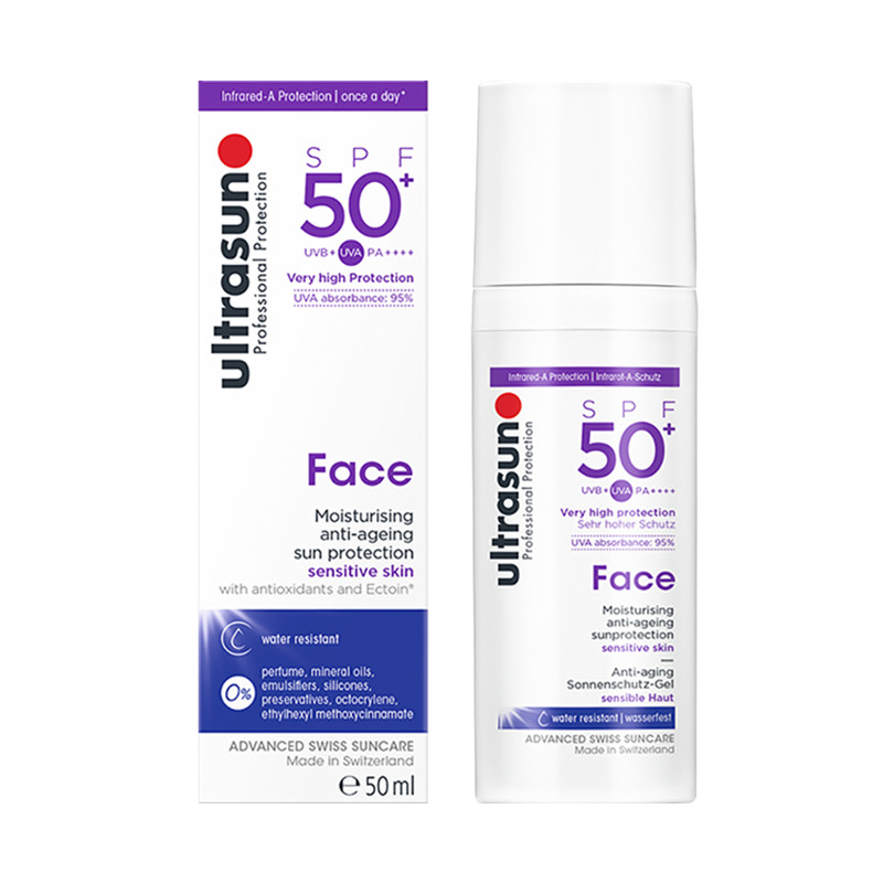 瑞士优佳 Ultrasun/U佳面部抗光老防晒霜 SPF50/50ML