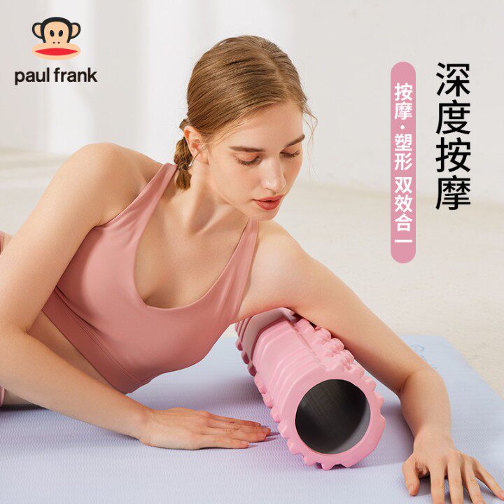 大嘴猴泡沫轴滚轴肌肉放松狼牙棒按摩美腿神器按摩轴瑜伽馆瑜伽柱