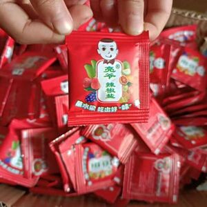 亮爷辣椒盐芒果盐酸甘草调味料广西辣椒粉特产水果配料调味料