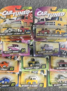 美国MGA CAR TUNED飞驰合金车橡胶轮胎跑车儿童收藏玩具小车