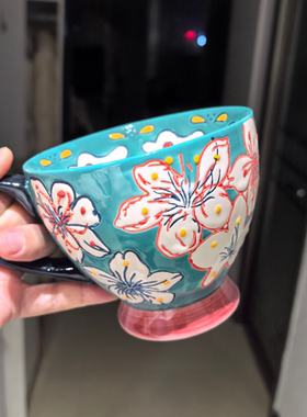 高颜值陶瓷早餐杯牛奶杯咖啡杯