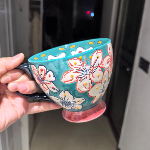 高颜值陶瓷早餐杯牛奶杯咖啡杯