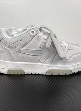2026夏季off潮牌时尚板鞋真皮情侣透气低帮运动休闲鞋女厚底男女