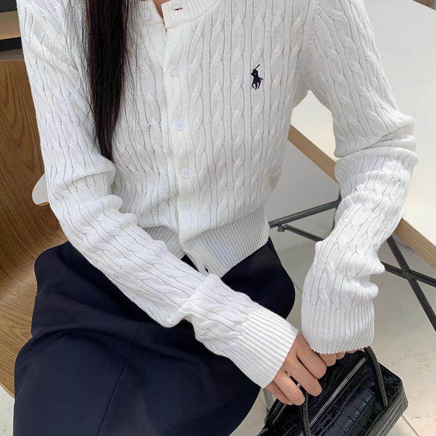 高知模板经典学院风针织开衫