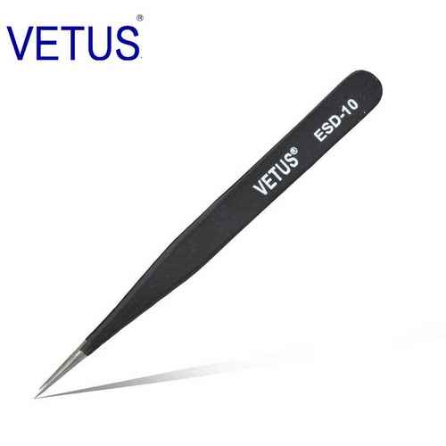 防静电不锈钢尖头镊子VETUS