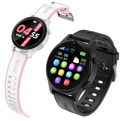 Мультяшный браслет, батарейка для часов для взрослых для школьников, есть синхронизация с телефоном, функция геолокации, сенсорный экран, для средней школы