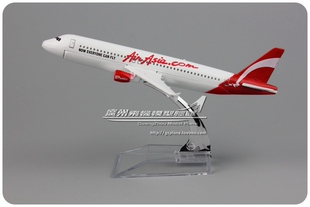 白 Air 空客 飞机模型 16cm 金属 亚洲航空 合金 A320 Asia 仿真