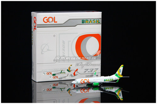 GOLDOBRASIL波音客机飞机模型