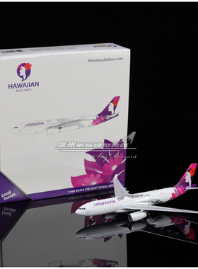 GeminiJets GJHAL2298 夏威夷航空 空客 A330-200 N389HA 1:400