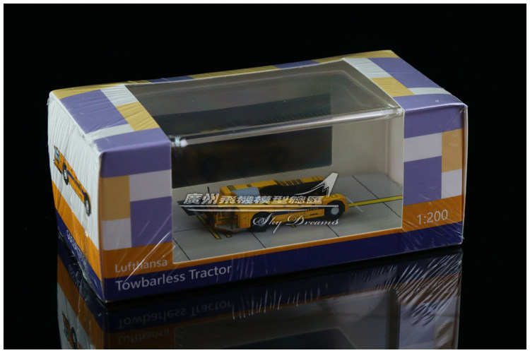 jcwings gse2ast106 德国汉莎航空抱轮车拖车牵引车地勤塑料1:200