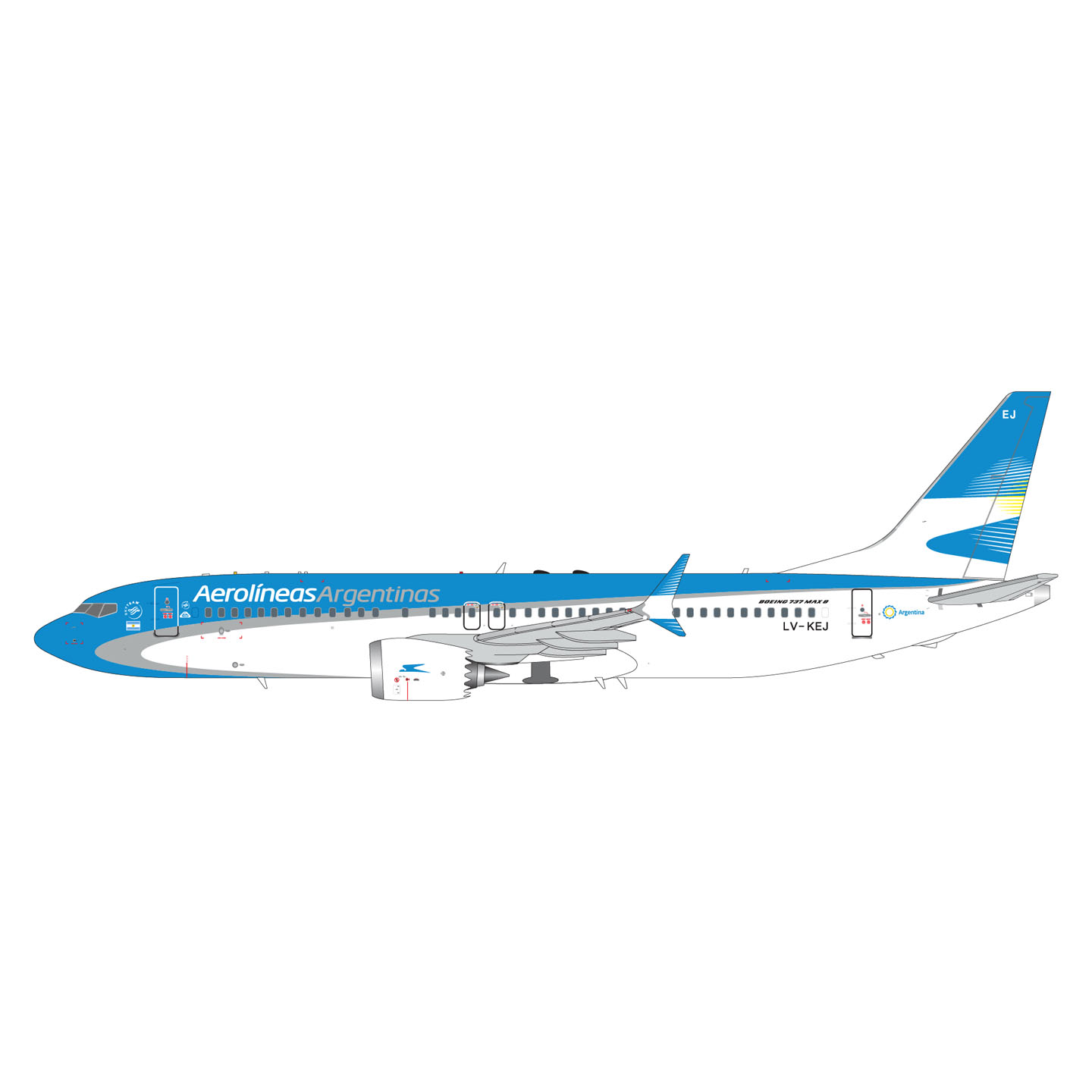 合金仿真波音客机飞机模型收藏