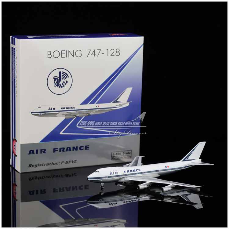 AirFrance合金客机收藏波音摆件