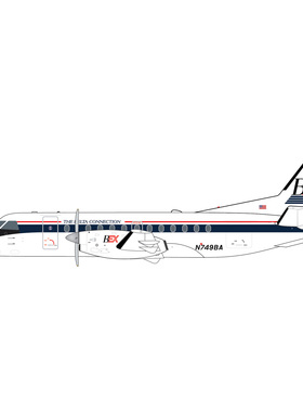 预GeminiJets GJGAA2207 商务快线航空 萨博340A N749BA 1:400