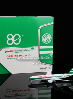 JCwings 国泰航空 Misc 空客 A350-900XWB 80th 仿真 B-LRJ 1:400