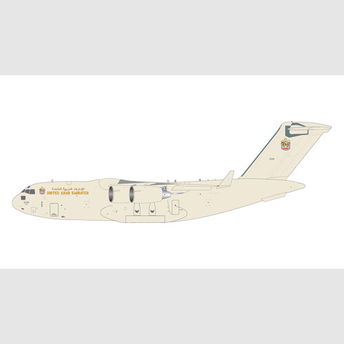 阿联酋空军C-17A合金仿真模型