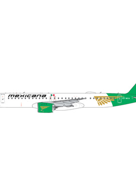 预GeminiJets GJMXA2383 墨西哥航空 E195-E2 仿真 XA-MXA 1:400