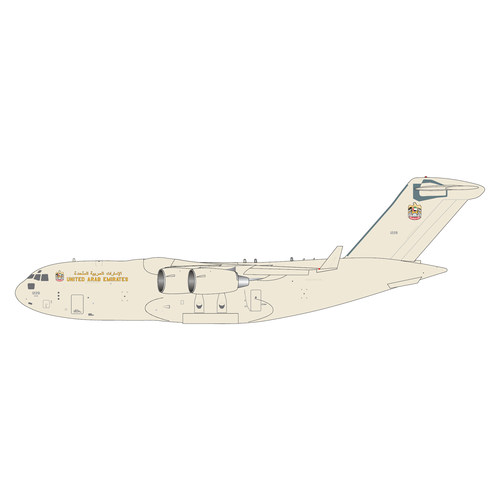 阿联酋空军C-17A合金飞机模型