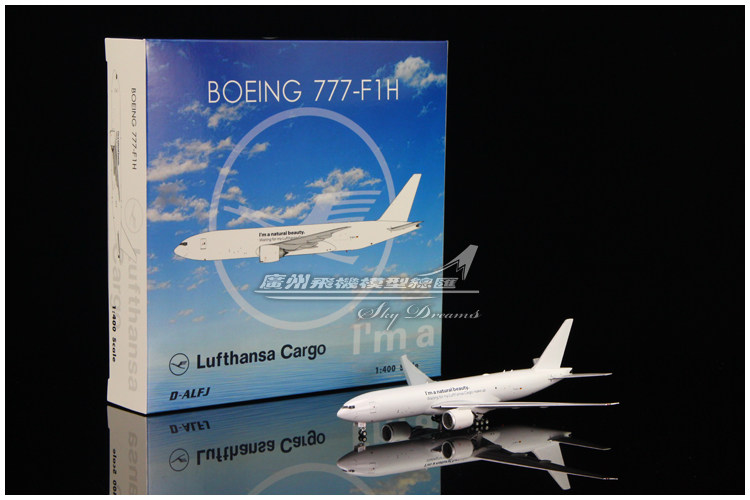 汉莎货运航空B777飞机模型货机
