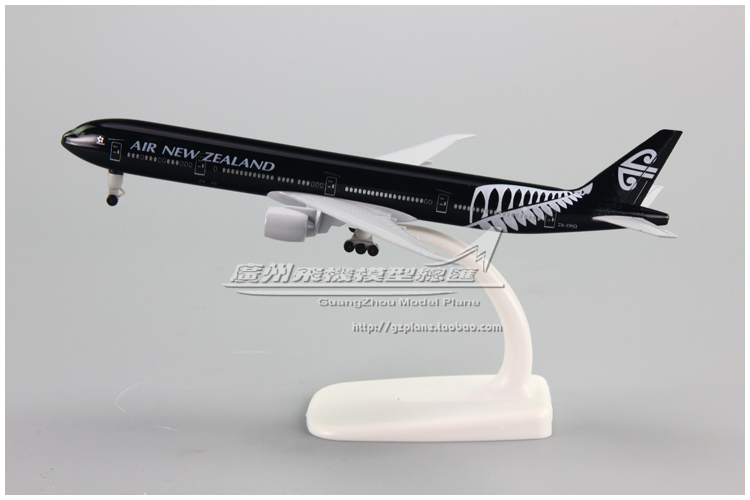 新西兰航空波音B777客机飞机模型