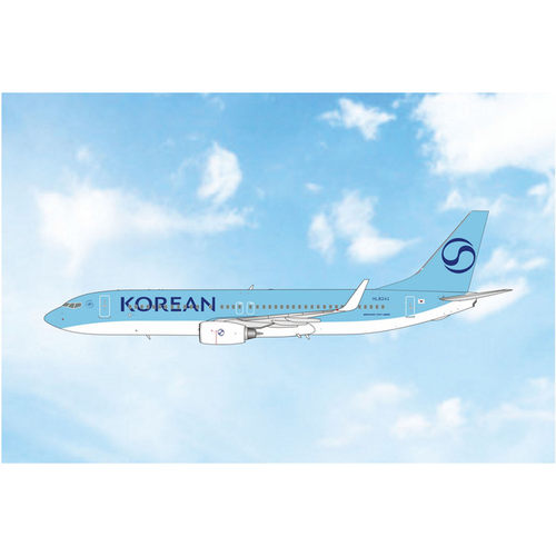 大韩航空B737-800合金仿真模型