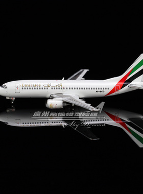 GeminiJets GJUAE2232 阿联酋航空 波音 B737-300 AP-BCD 1:400