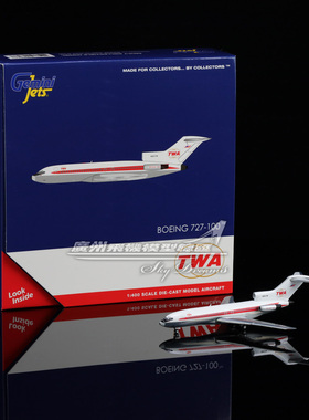 GeminiJets GJTWA2353 环球航空 波音 B727-100 N851TW 1:400