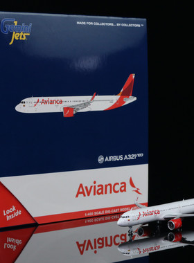 GeminiJets GJAVA2006 哥伦比亚航空 空客 A321neo N761AV 1:400