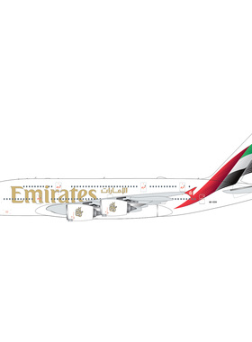 预GeminiJets GJUAE2378 阿联酋航空 空客 A380 A6-EOH 1:400