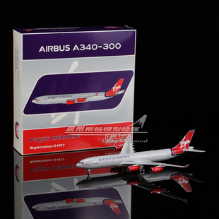 Phoenix 12034 维珍航空 空客 A340-300 G-VFLY 飞机模型 1:400
