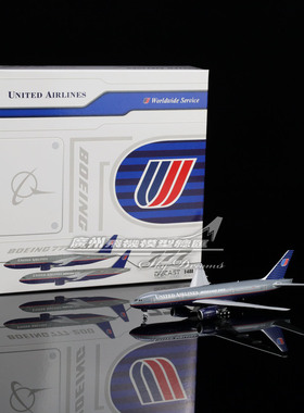JCwings XX40207 美国联合航空 波音 B777-200 N777UA 1:400