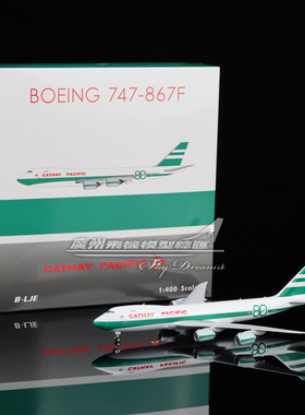 Phoenix 04685 国泰航空 B747-8F B-LJE 货运 80 years 1:400