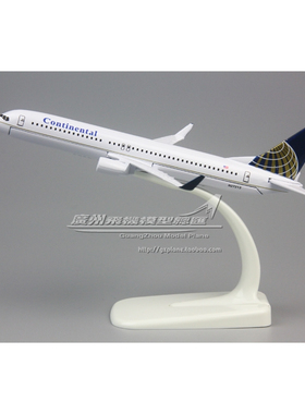 美国大陆航空 Continental 波音 B737-800 合金 飞机模型 16cm