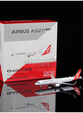 Phoenix 11976 澳洲航空 Qantas 空客 A321neo VH-OGA 1:400