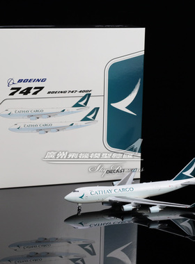 JCwings SA4086 香港国泰航空 波音 B747-400F 货机 B-LID 1:400