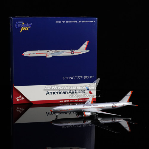 美国航空B777-300ER飞机模型