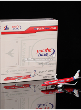 JCwings XX40127 太平洋蓝航空 Embraer ERJ-190AR VH-ZPM 1:400