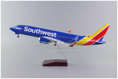 美国西南航空波音B737飞机模型