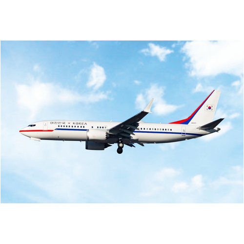 韩国空军波音B737-8max飞机模型