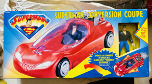Kenner 超人 superman 动画版 超人战车 可切换形态 克拉克  汽车